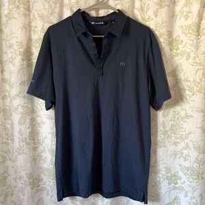 Travis Mathew Dark Blue Polo Shirt